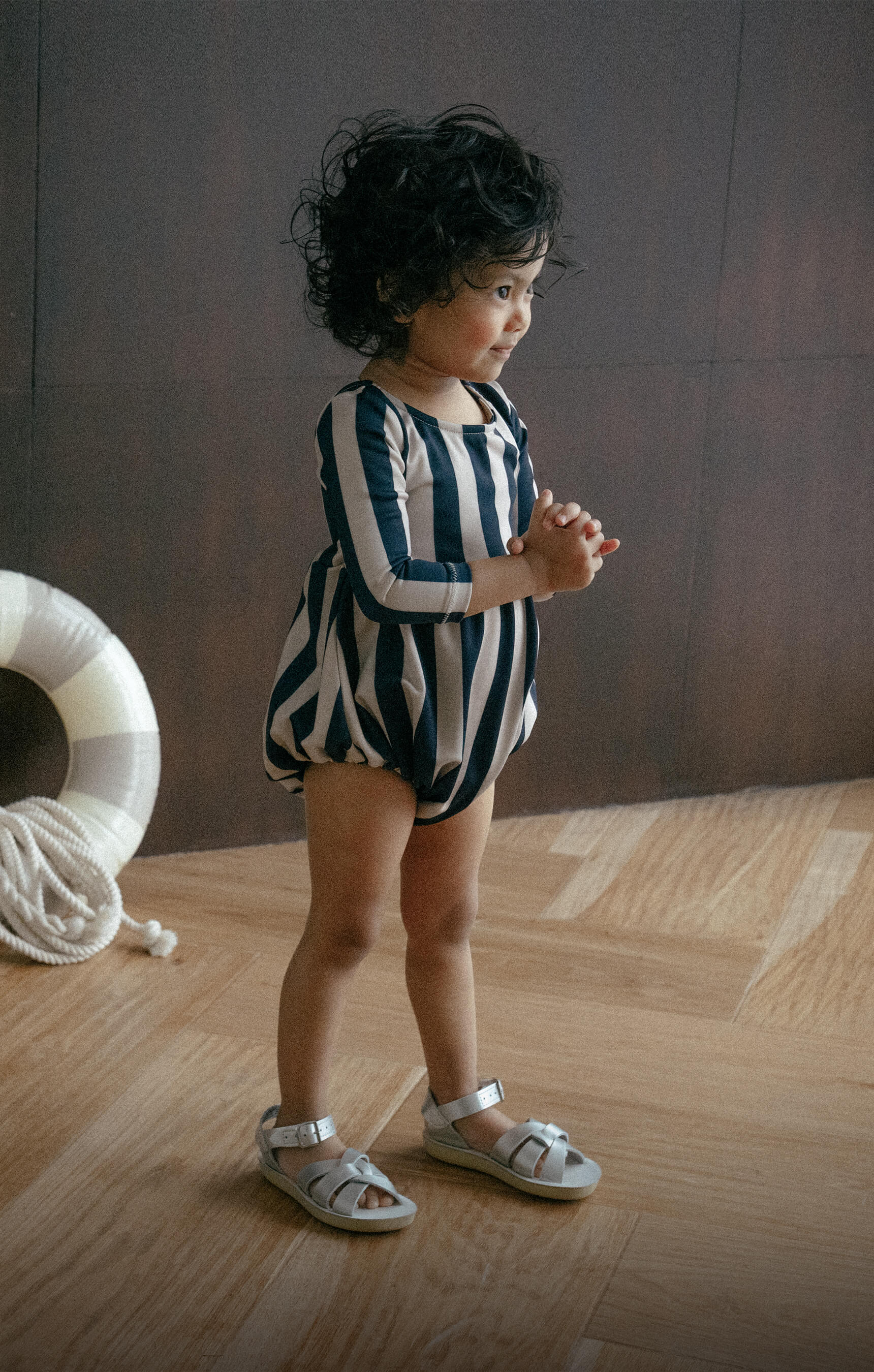 swimwear 3 reef stripe navy