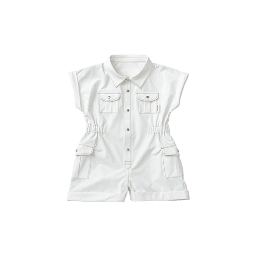 safari jumpsuits white