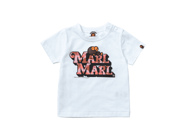 1ST CAMO BABY MILO® TEE KB WHITE 80 / KB WHITE 100
