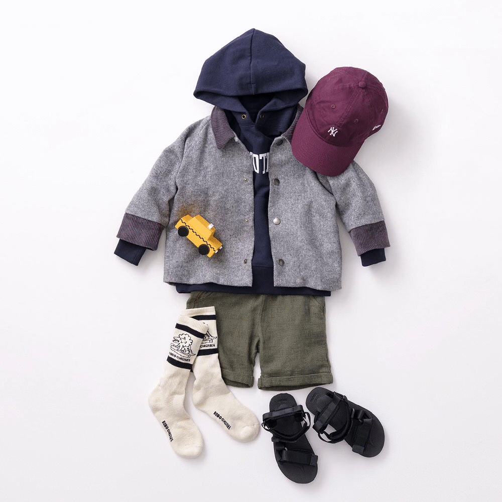 3-4 boys beginning of autumn outfit clothes