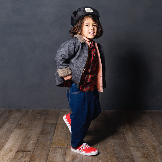 3-4 boys mid winter outfit model