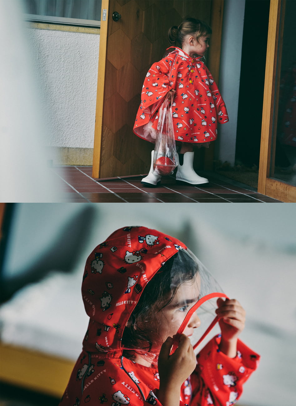 雨の日だって、きみと「いっしょ」なら雨音さえ特別なメロディ。