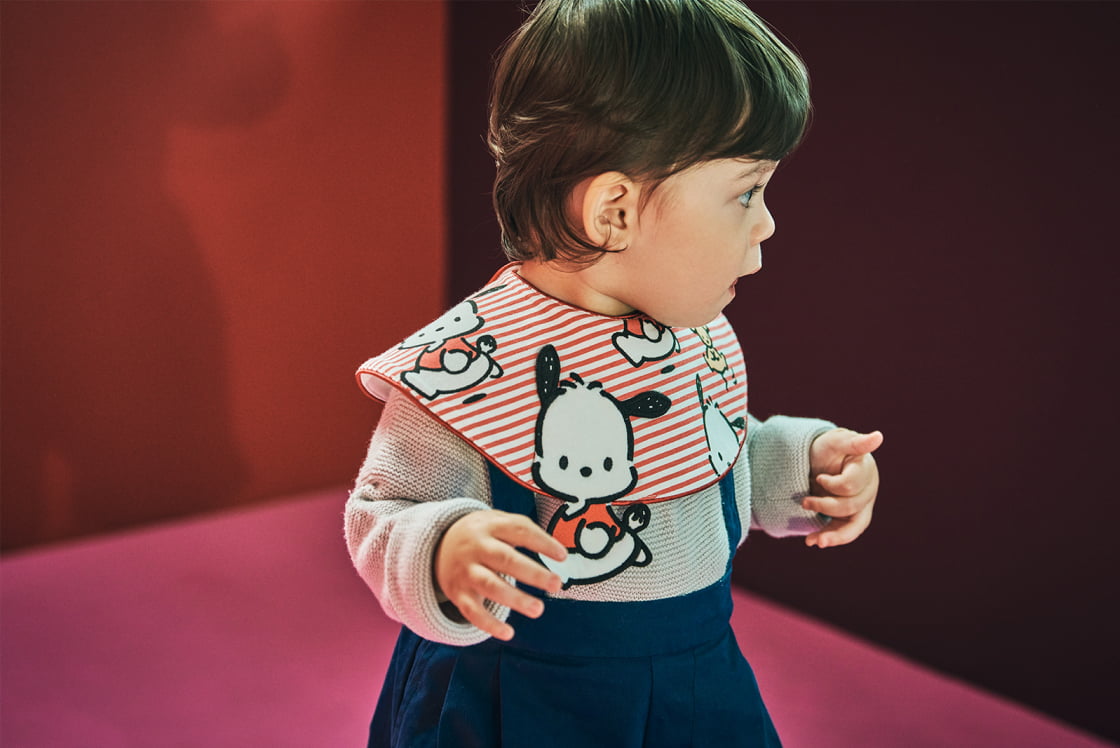 pop-out bib / POCHACCO