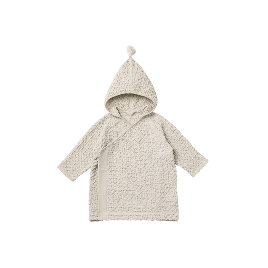 バスローブ　hooded bathrobe 3 ice grey（¥9,900）
