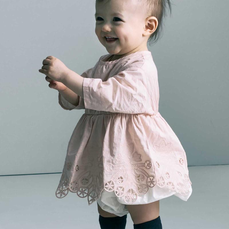 bodysuits 8 scallop pink