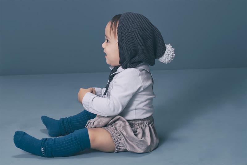 マールマール 男の子用、6ヶ月~12ヶ月 knee socks