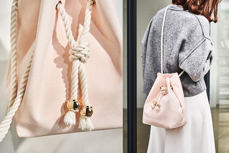 マールマール ママ・パパへ teardrop purse