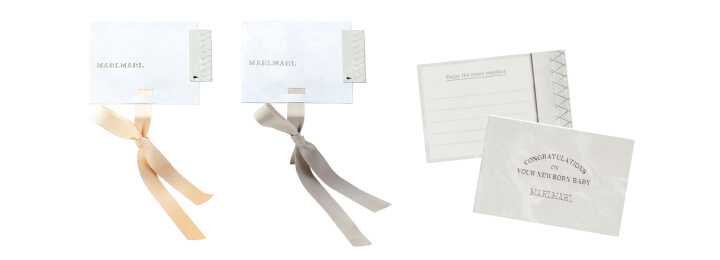 熨斗＆メッセージカードイメージ | MARLMARL