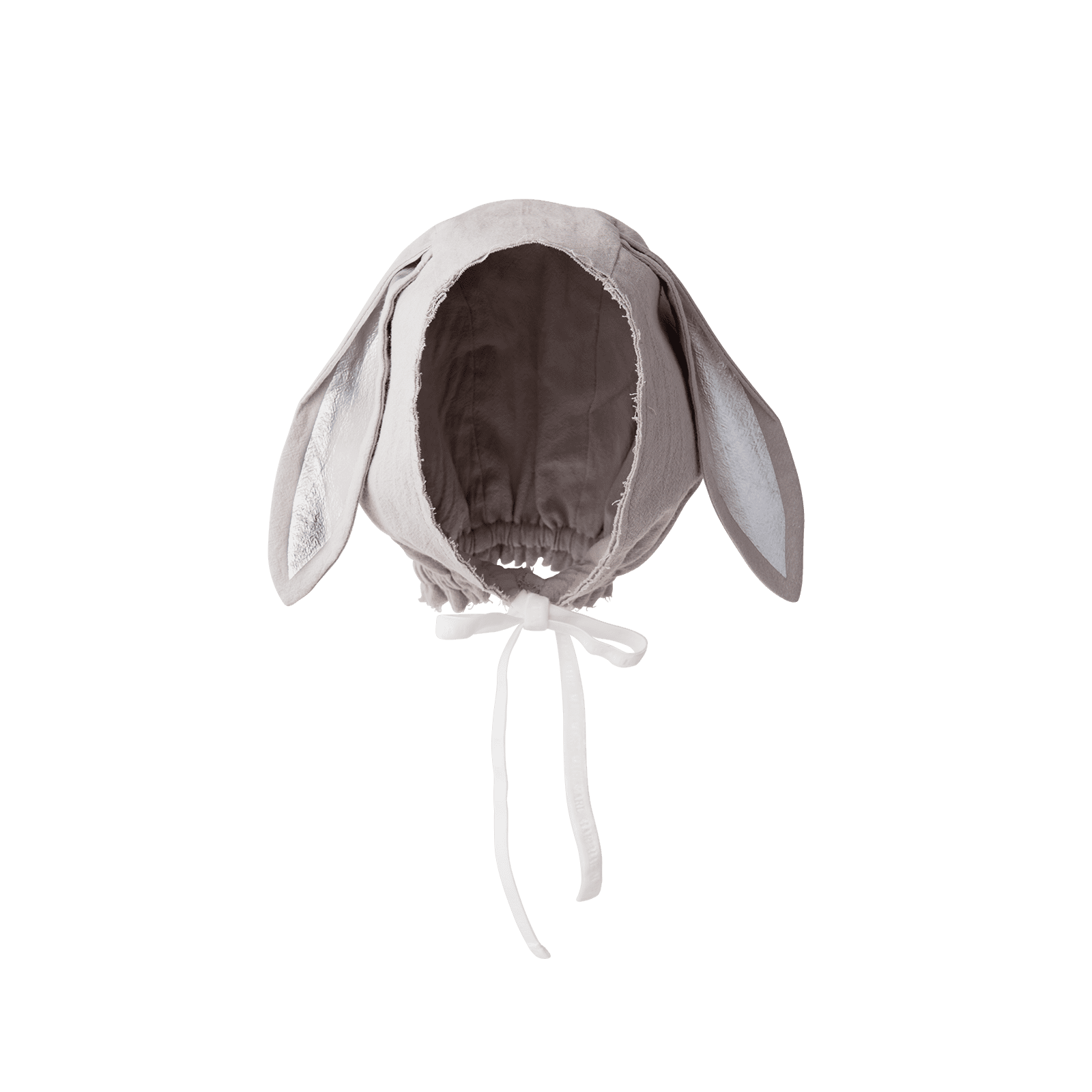bonnet 2 bunny grey | ギフト・スタイ・出産祝いのMARLMARL（マール