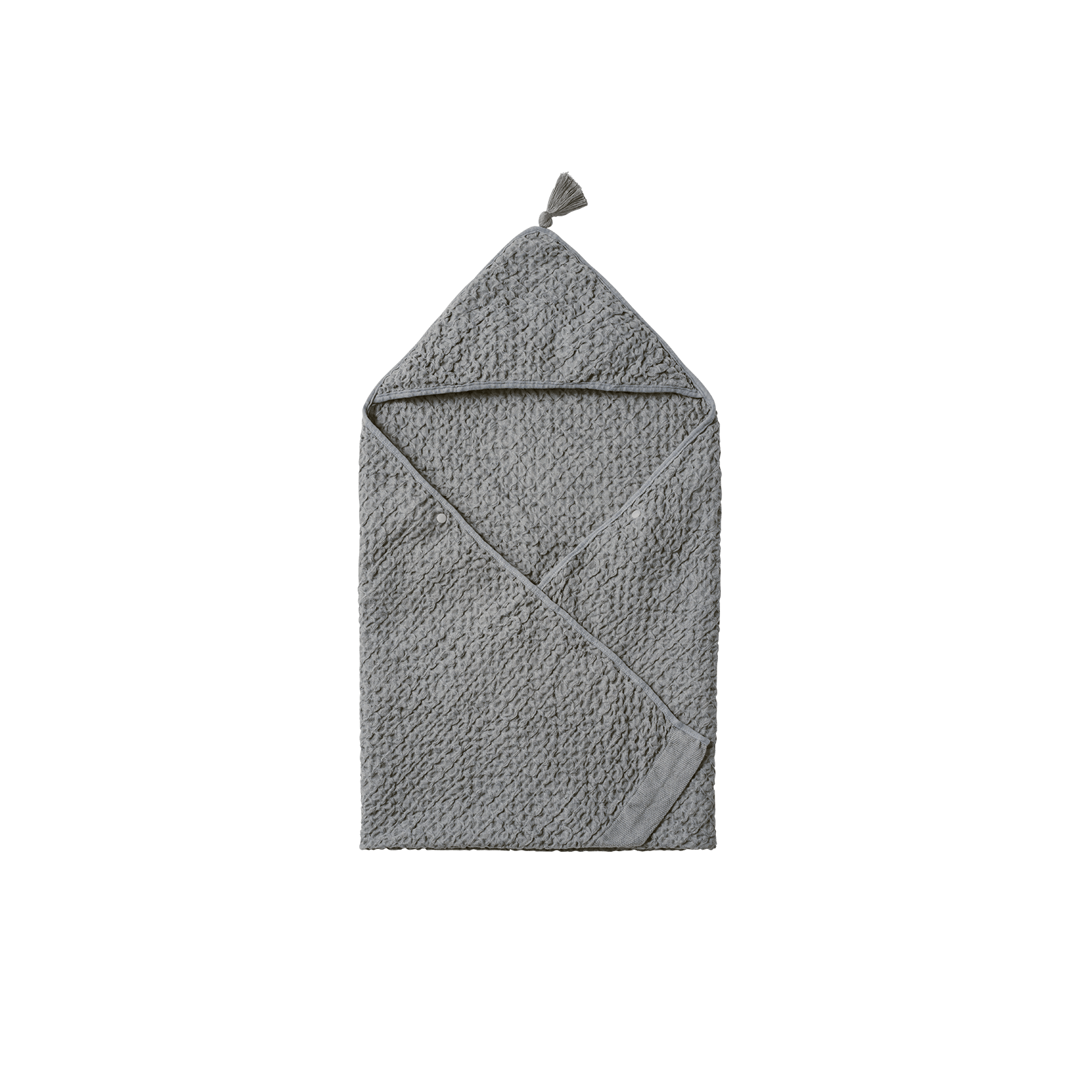 hooded towel 3 blue grey