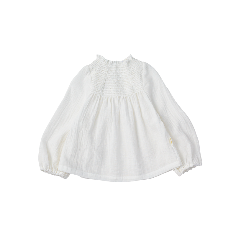 blouses 1 shirring white