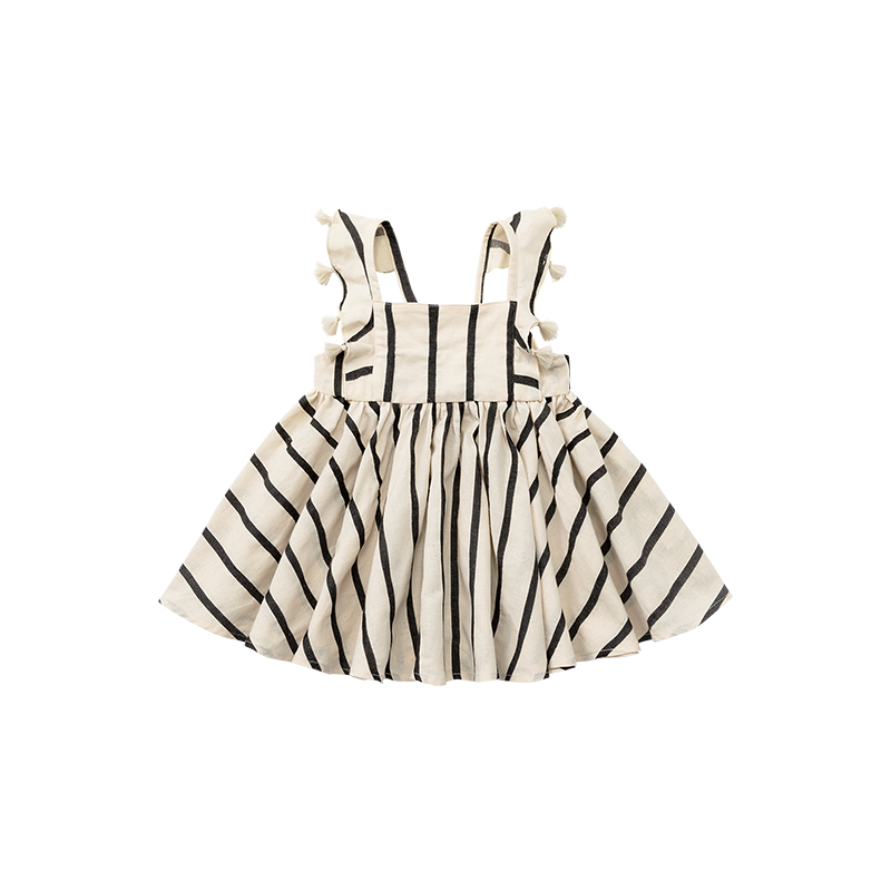 女の子に人気の夏用キッズワンピース ロワジール サン ドレス 3 stripe