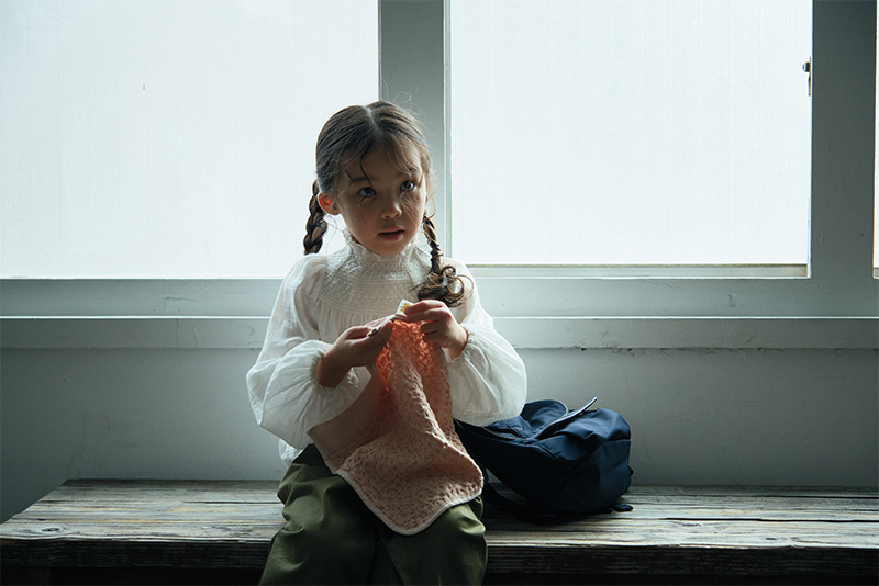 loop towel 2 apricot | ギフト・スタイ・出産祝いのMARLMARL（マール