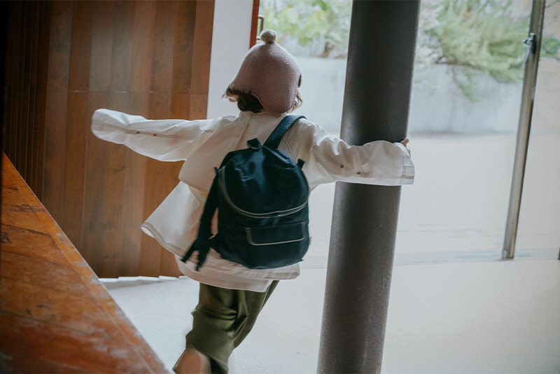 daypack 2 navy | ギフト・スタイ・出産祝いのMARLMARL（マールマール）