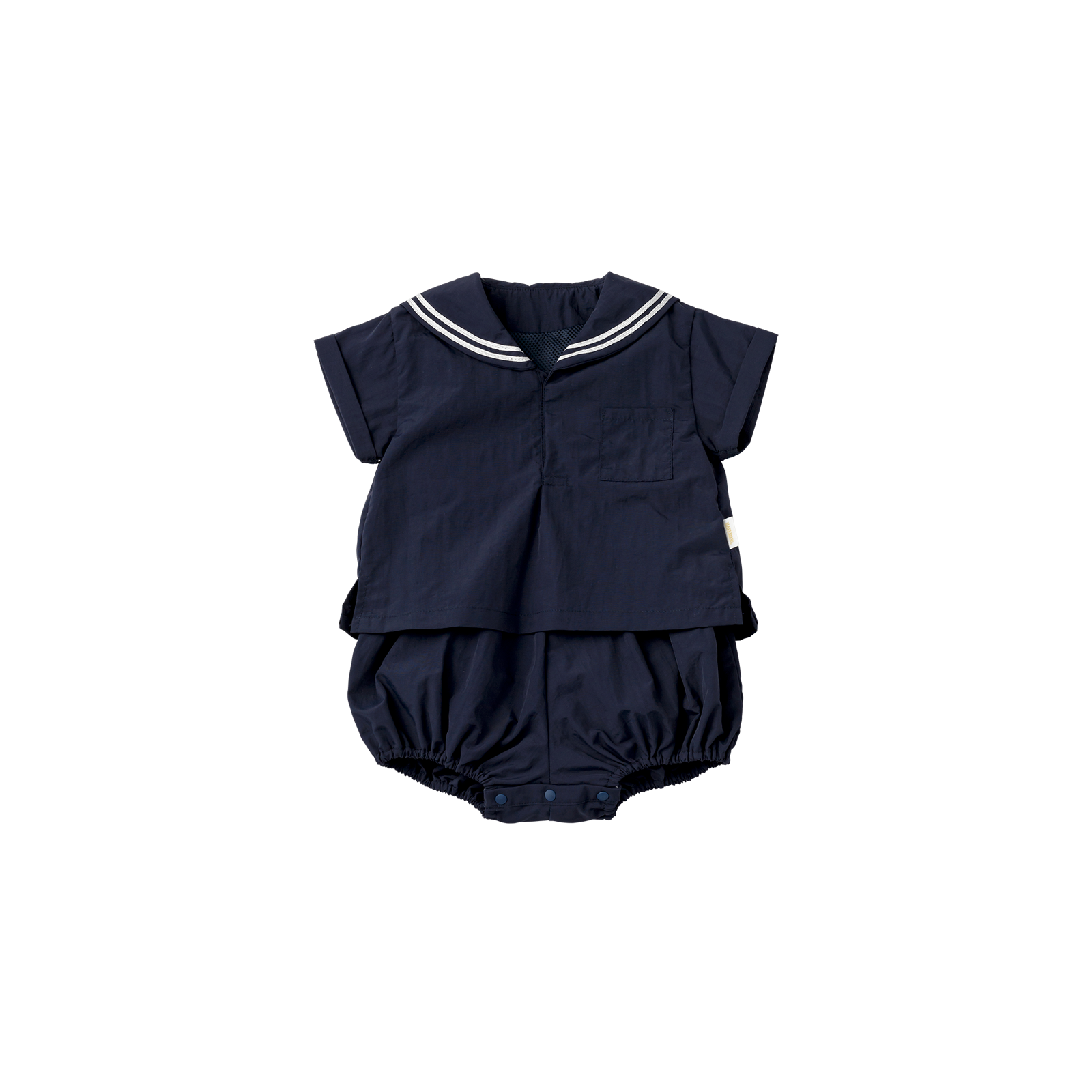 paddle rompers 2 navy