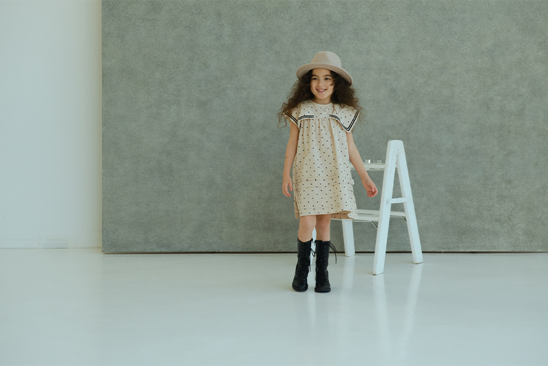 paddle dress 3 pindot | ギフト・スタイ・出産祝いのMARLMARL