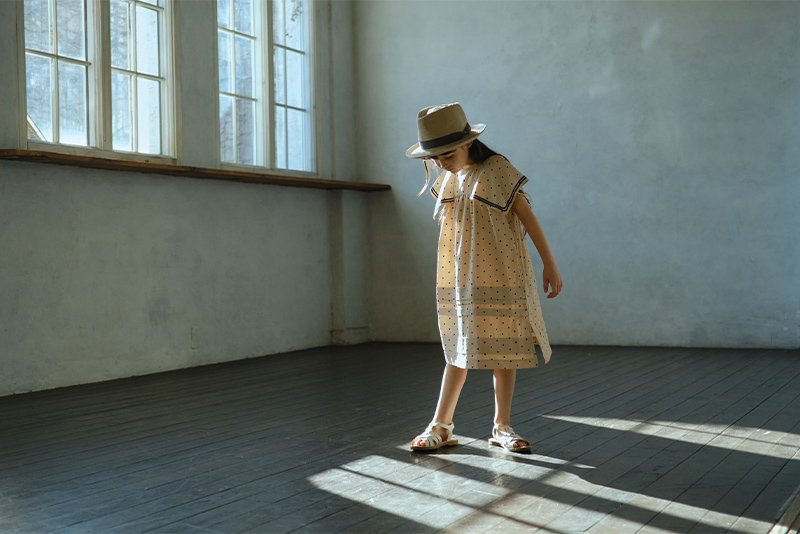 paddle dress 3 pindot | ギフト・スタイ・出産祝いのMARLMARL（マール