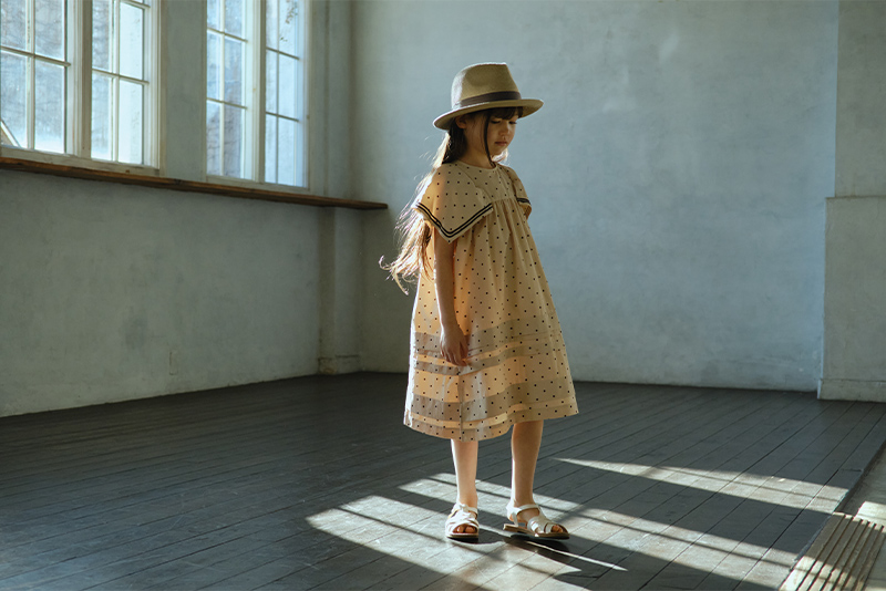 paddle dress 3 pindot | ギフト・スタイ・出産祝いのMARLMARL（マール