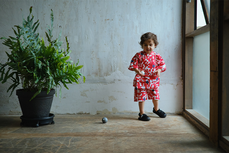 jinbei 1 kiriko beni | ギフト・スタイ・出産祝いのMARLMARL（マール