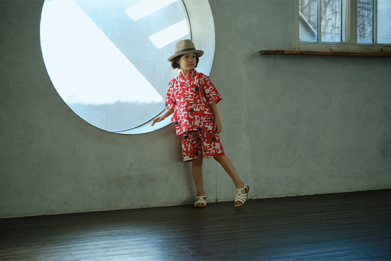 jinbei 1 kiriko beni | ギフト・スタイ・出産祝いのMARLMARL（マール