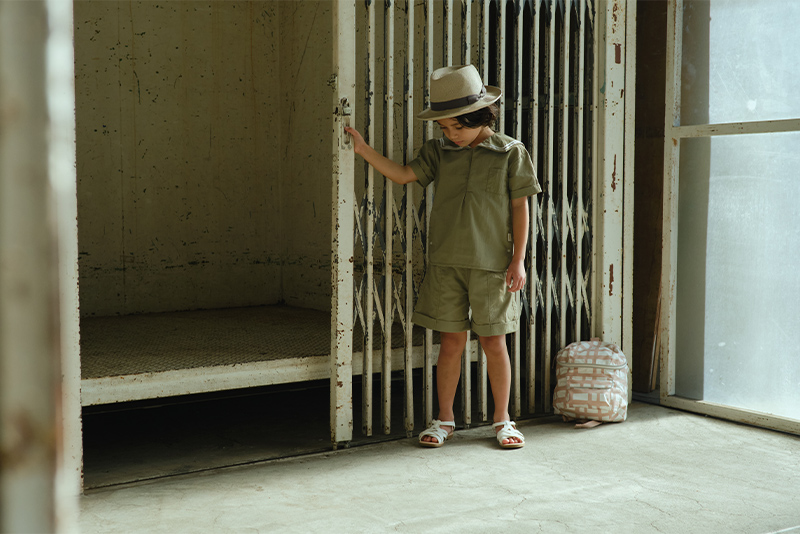 paddle shorts 3 olive | ギフト・スタイ・出産祝いのMARLMARL（マール