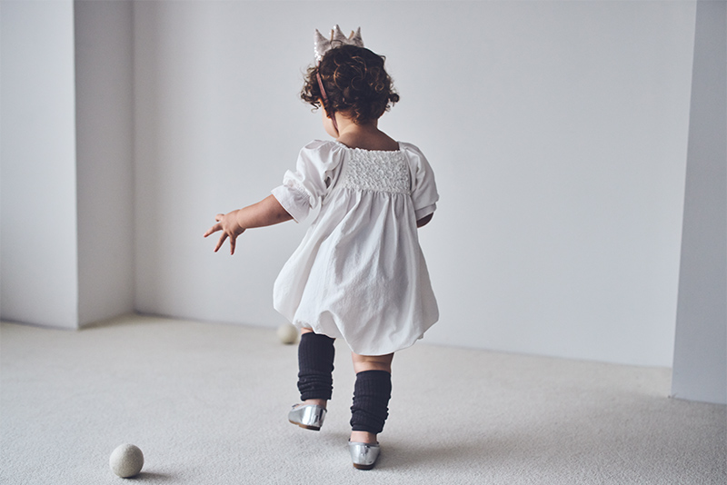 pompadour rompers 1 white | ギフト・スタイ・出産祝いのMARLMARL