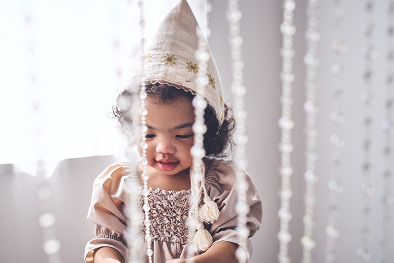 pompadour rompers 2 beige | ギフト・スタイ・出産祝いのMARLMARL