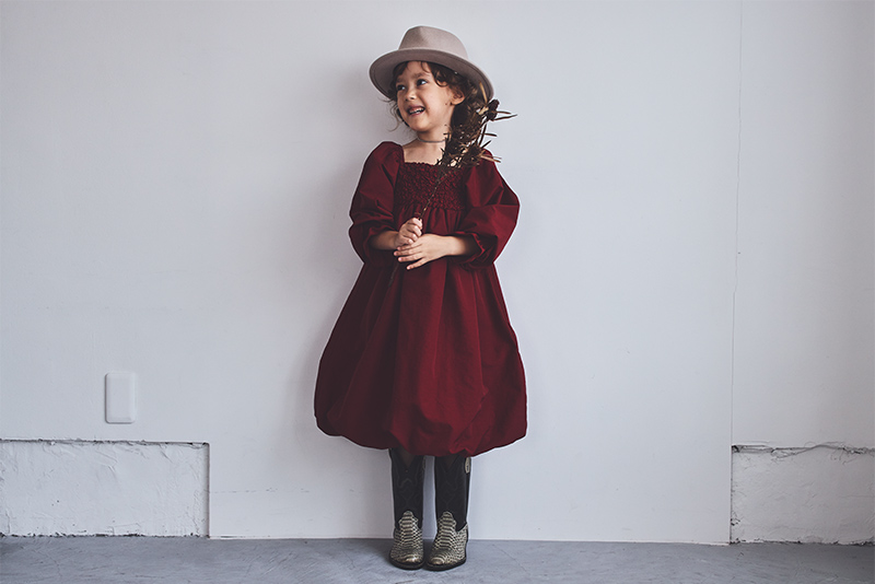 pompadour dress 3 wine