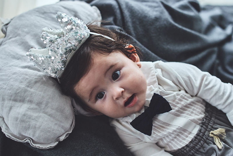 bodysuits 1 pintuck white | ギフト・スタイ・出産祝いのMARLMARL