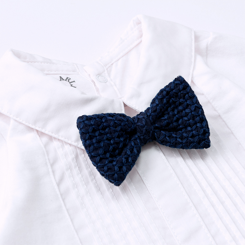 bodysuits 1 pintuck white | ギフト・スタイ・出産祝いのMARLMARL