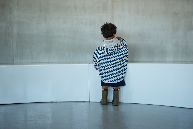 rain poncho gizagiza navy | ギフト・スタイ・出産祝いのMARLMARL