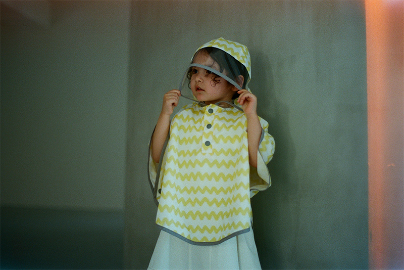 rain poncho gizagiza yellow | ギフト・スタイ・出産祝いのMARLMARL