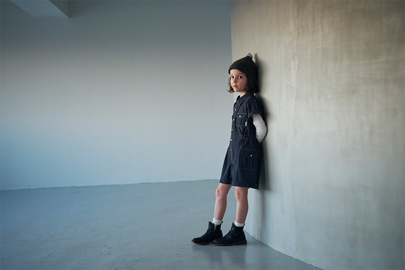 safari jumpsuits navy | ギフト・スタイ・出産祝いのMARLMARL（マール