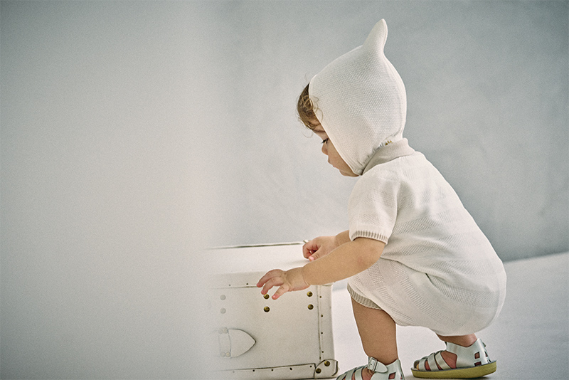 【新品未使用】MARLMARL ニットロンパース MARLMARL ニット ロンパース | マールマール knit frill rompers