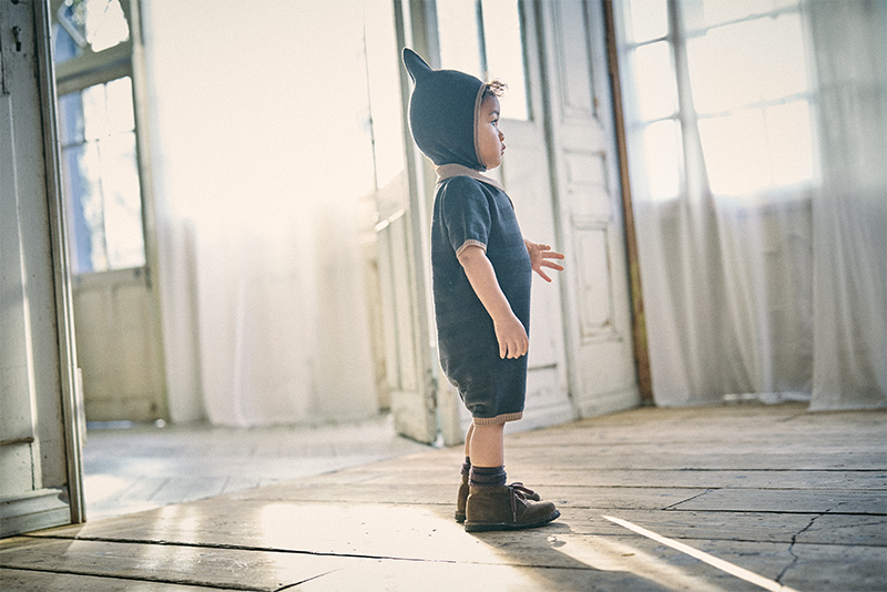 knit polo rompers ai | ギフト・スタイ・出産祝いのMARLMARL（マール