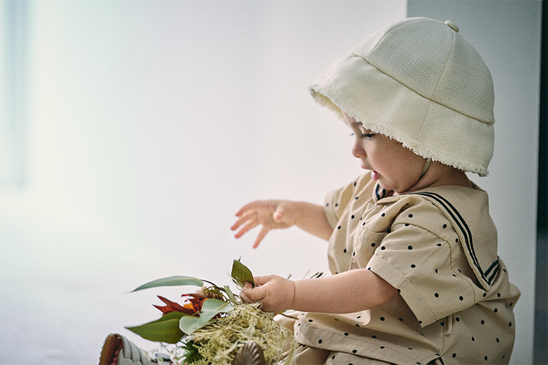 brim infant white