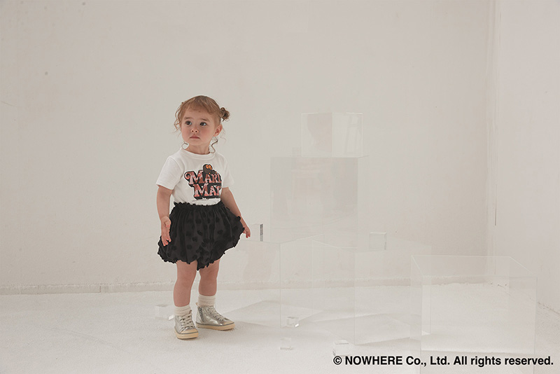 BAPE × MARLMARL - 1ST CAMO BABY MILO TEE KB WHITE