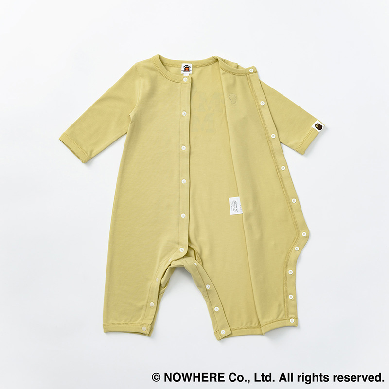 BAPE × MARLMARL - 1ST CAMO BABY MILO ROMPERS KB BEIGE | ギフト