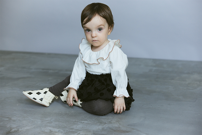 MARLMARL bodysuits pintuck frill