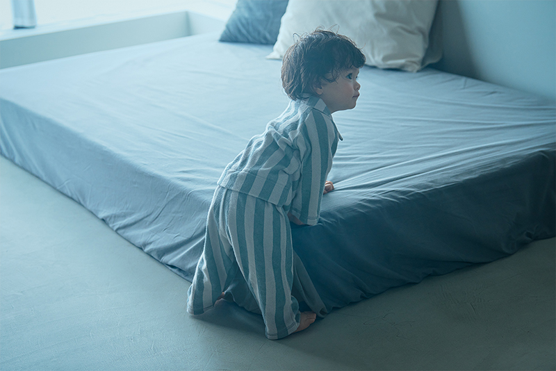 calin blue stripe | ギフト・スタイ・出産祝いのMARLMARL（マールマール）