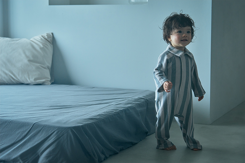 calin blue stripe | ギフト・スタイ・出産祝いのMARLMARL（マールマール）