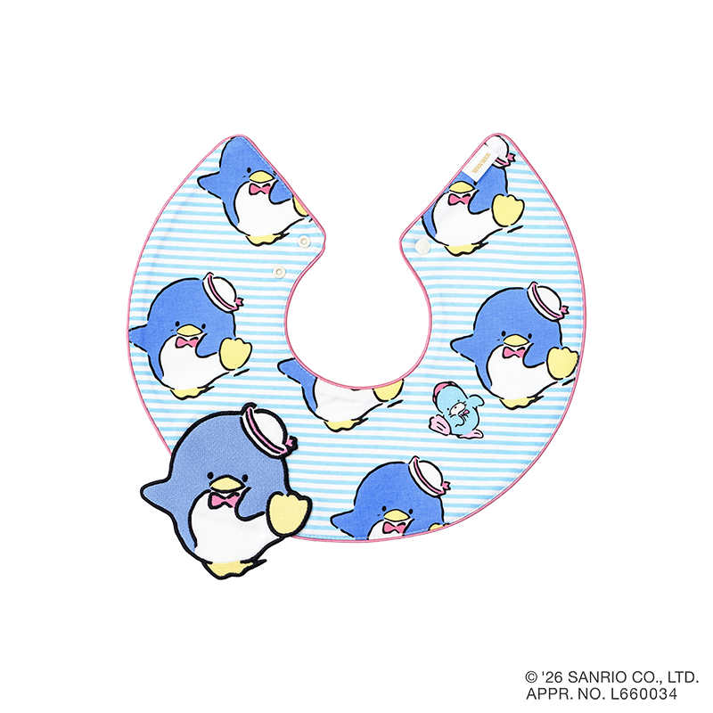 pop-out bib / TUXEDOSAM