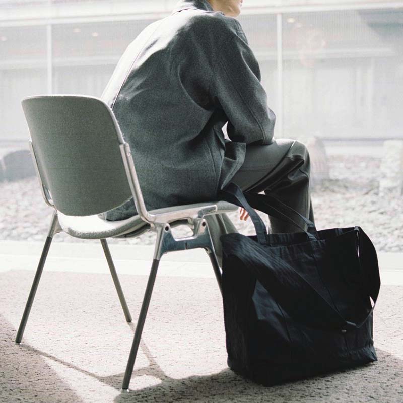 CONTAINER TOTE BAG 2 BLACK