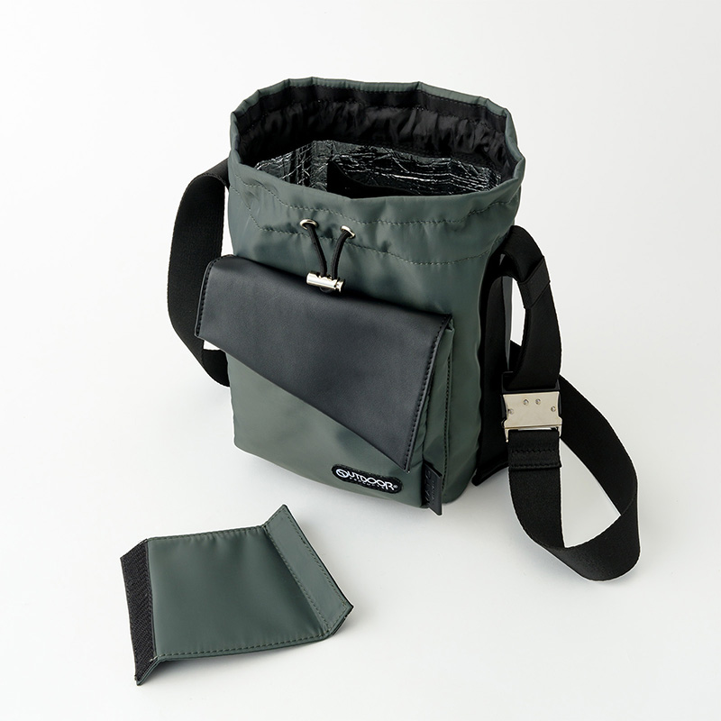 MATO × OUTDOOR PRODUCTS DRINK SHOULDER BAG BLACK | ギフト・スタイ