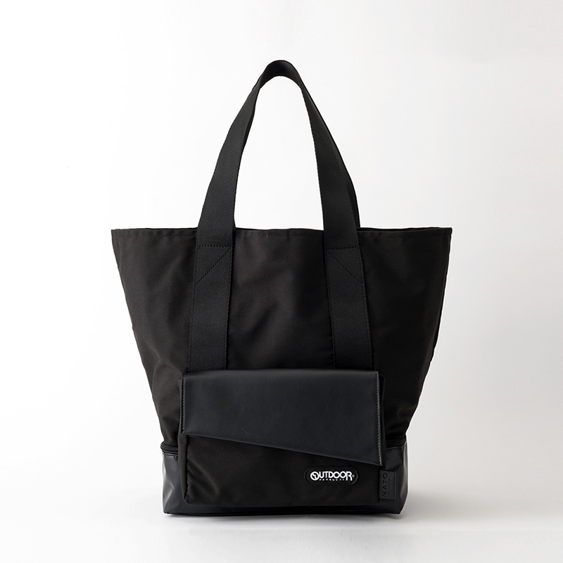 MATO byMARLMARL ブラック トートバッグ MATO by MARLMARL マトーバイマールマール コンテナ トートバッグ