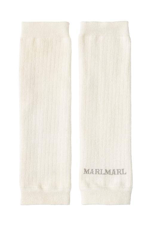 MARLMARL leg warmers 1 stone white