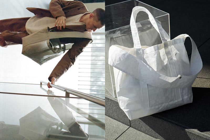 MATO by MARLMARL CONTAINER TOTE BAG AIR MIST