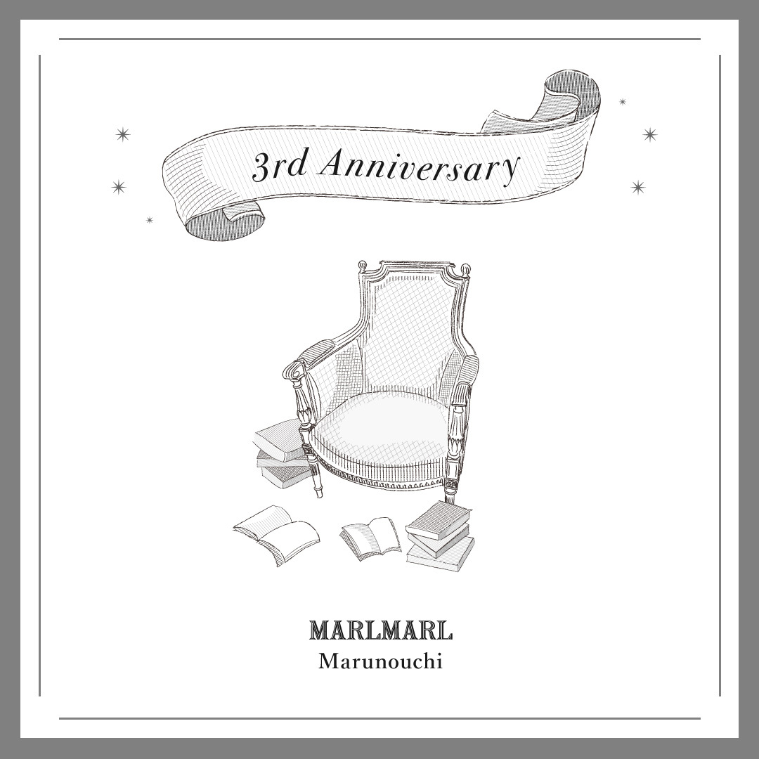 【丸の内店 3rd Anniversary ！】11/1より限定ノベルティプレゼント 10.29(FRI.)