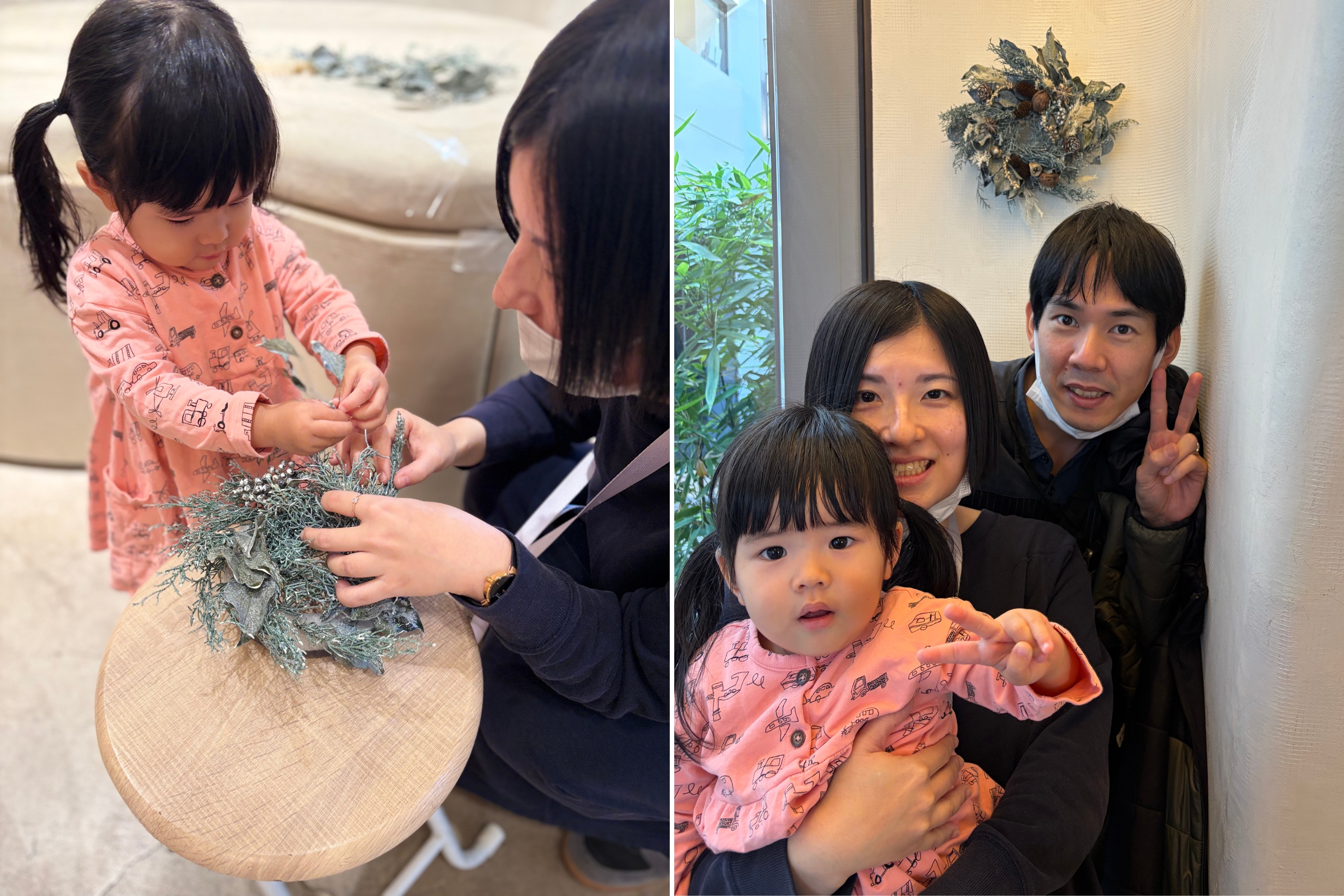 【Event Report】CADO's by you holiday wreath