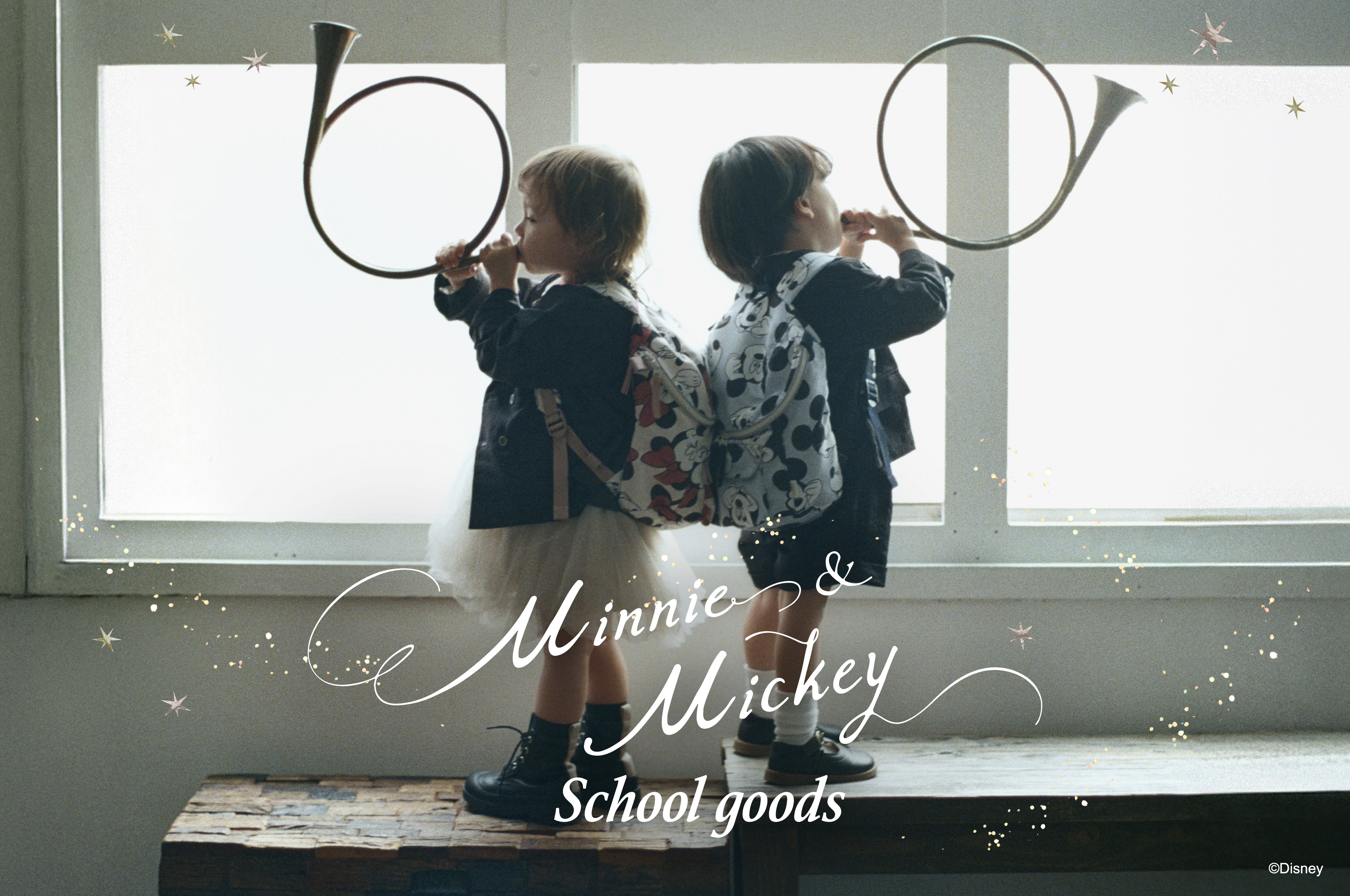 【オンライン販売開始】Minnie & Mickey School goods